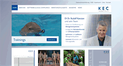 Desktop Screenshot of kec.at