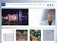 Tablet Screenshot of kec.at